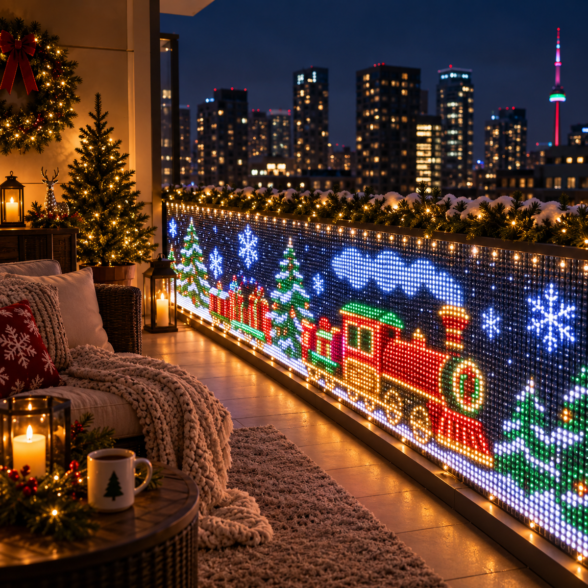 MerryView™ GlowCurtain